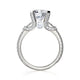 Michael M Prong Round Engagement Ring