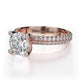 Michael M Bezel Round Engagement Ring