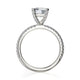 Michael M Bezel Round Engagement Ring