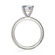 Michael M Bezel Round Engagement Ring