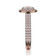 Michael M Prong Round Engagement Ring