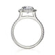 Michael M Prong Round Engagement Ring