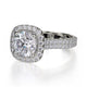 Michael M Prong Round Engagement Ring