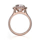 Michael M Prong Round Engagement Ring