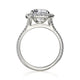 Michael M Prong Round Engagement Ring