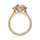 Michael M Prong Round Engagement Ring