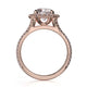 Michael M Prong Round Engagement Ring
