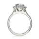 Michael M Prong Round Engagement Ring