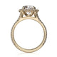 Michael M Prong Round Engagement Ring