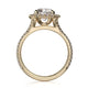Michael M Prong Round Engagement Ring