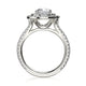 Michael M Prong Oval Engagement Ring