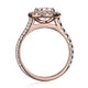 Michael M Prong Round Engagement Ring