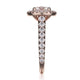 Michael M Prong Round Engagement Ring