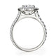 Michael M Prong Round Engagement Ring