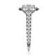 Michael M Prong Round Engagement Ring