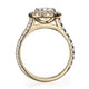 Michael M Prong Round Engagement Ring