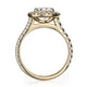 Michael M Prong Round Engagement Ring