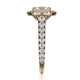 Michael M Prong Round Engagement Ring