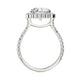 Michael M Prong Round Engagement Ring
