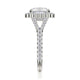 Michael M Prong Round Engagement Ring