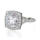 Michael M Prong Round Engagement Ring