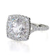 Michael M Prong Round Engagement Ring