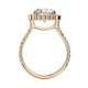 Michael M Prong Round Engagement Ring