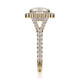 Michael M Prong Round Engagement Ring