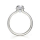 Michael M Pavé Round Engagement Ring