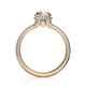 Michael M Pavé Round Engagement Ring