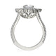 Michael M Prong Oval Engagement Ring