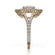 Michael M Prong Oval Engagement Ring