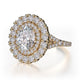 Michael M Prong Oval Engagement Ring