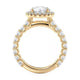 Michael M Halo Round Engagement Ring