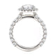 Michael M Halo Round Engagement Ring
