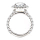 Michael M Halo Round Engagement Ring