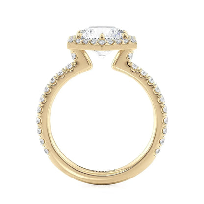 Michael M Halo Engagement Ring
