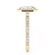 Michael M Halo Engagement Ring