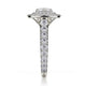 Michael M Prong Round Engagement Ring
