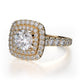 Michael M Prong Round Engagement Ring