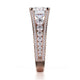 Michael M Pave Round Engagement Ring