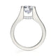 Michael M Pave Round Engagement Ring