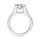 Michael M Pavé Round Engagement Ring