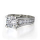 Michael M Pavé Round Engagement Ring