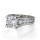 Michael M Pave Round Engagement Ring