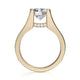Michael M Pave Round Engagement Ring