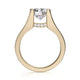 Michael M Pavé Round Engagement Ring
