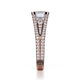 Michael M Prong Cushion Engagement Ring