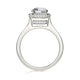Michael M Pave Round Engagement Ring