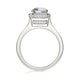 Michael M Pavé Round Engagement Ring